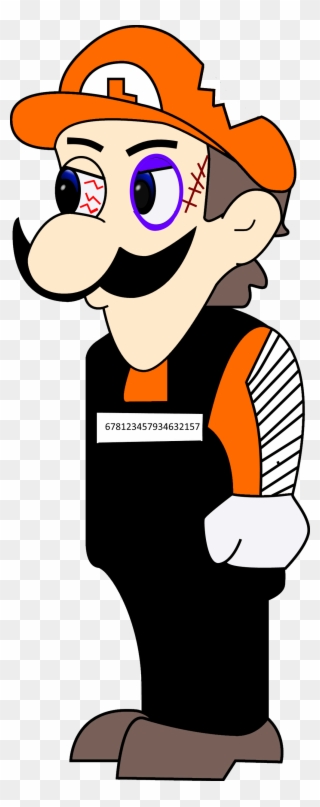 Fakegee Prisoner-0 - Luigi Mario Is Missing Clipart