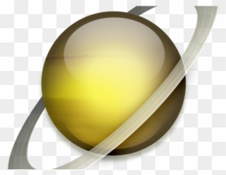 Planet Clipart Saturn - Saturn Icon - Png Download