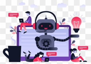 If The Marketing Hype Is To Be Believed, Artificial - Chatbot Clipart