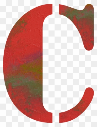 Stunning Letter C - Letter C With Transparent Background Clipart