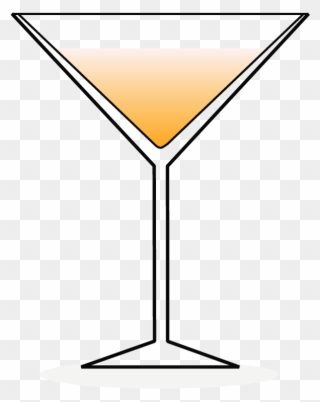 Stinger-glass - Martini Glass Clipart