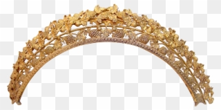 1408 X 1408 4 - Gold Leaf Crown Png Clipart