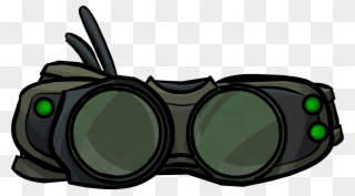 Goggles Clipart Club Penguin - Illustration - Png Download