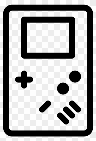 Multimedia Games Handheld G Icon - Game Boy Vector Png Clipart