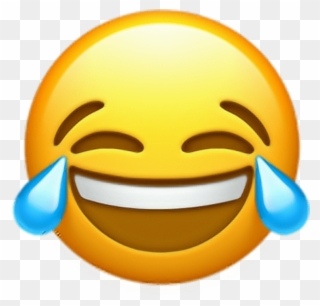 Free Png Download Ios 10 Crying Laughing Emoji Png - Ios 10 Crying Laughing Emoji Clipart