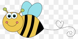 What's The Buzz About At Andrews Academy - Honey Bee Valentine Clip Art - Png Download