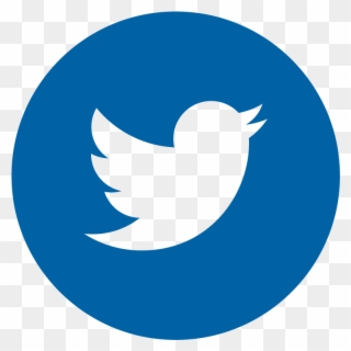 Stay Connected - Circle Blue Twitter Logo Clipart