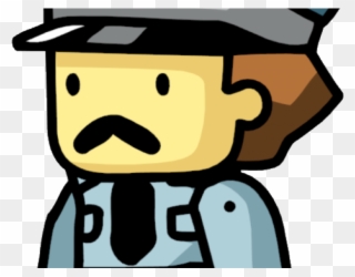 Cop Clipart Transparent - Scribblenauts Police Officer Clipart - Png Download