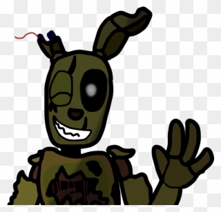 Not Sure If This Is The Right Topic, But Here's Springtrap - Cartoon Clipart