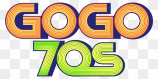 Go Go 70s - Circle Clipart