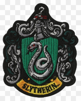 Slytherin Crest Embroidered Patch001 V=1533025161 - Slytherin Crest Patch Clipart