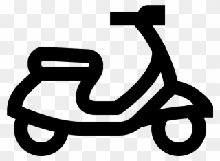 1600 X 1600 6 - Scooter Icon Clipart