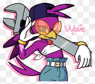Mod Bubbles Wave The Swallow Sonic Girls Sonic Riders - Wave The Swallow Sonic Riders Clipart