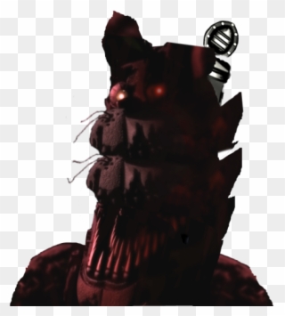 Nightmare Foxy Free Download Png - Fnaf Nightmare Foxy Png Clipart