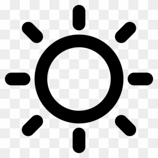 Sun Sunny Day Weather Symbol Comments - Summer Icon Png Clipart