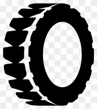 Tire Icon Png , Png Download - Tire Black Icon Clipart