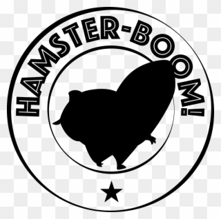 Cropped 113468842 135550508 Hamster Boom Silhouette - Logo Marinter Clipart