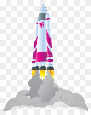 Shuttle Launch - Illustration Clipart