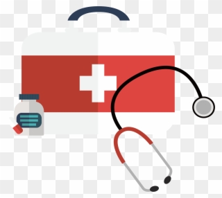 First Aid Kit - Health Care Clipart