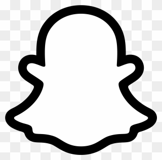 Snapchat Logo Png - Snapchat Ghost Printable Clipart