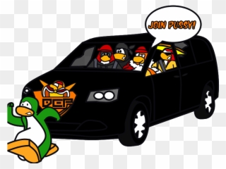 Cartoon , Png Download - Club Penguin Car Clipart