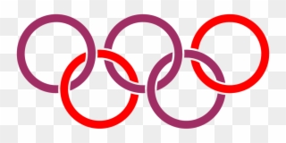 Reduce Image Colors Based On Colorlookup Table Excluding - Olympic Rings Line Art Clipart