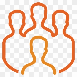 11-crowd - Vector Icon Png Friend Clipart