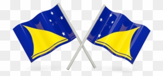 Antigua Flag On Pole Clipart