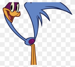 Roadrunner Clipart Bird Wing - Road Runner From Looney Tunes - Png Download