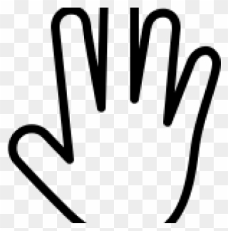 Finger Clipart Five Finger - Png Download