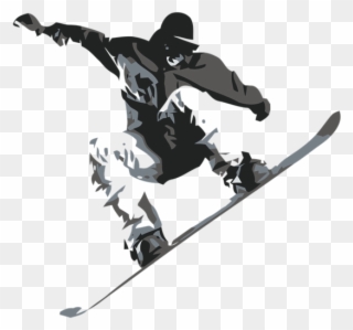 Snowboarding Jumping Png Free Download - Snowboarding Png Clipart