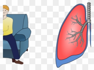 Smoking Clipart Breathing Difficulty - Lungs Clipart - Png Download