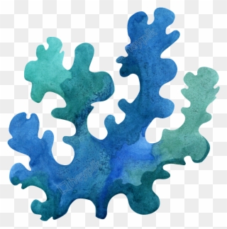 Seaweed Png - Sea World Water Color Clipart