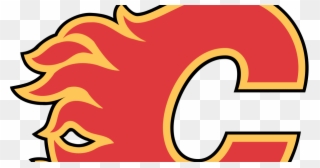 Calgary Flames Fan Upbraided For Dumping Beer On A - Calgary Flames Logo Png Clipart