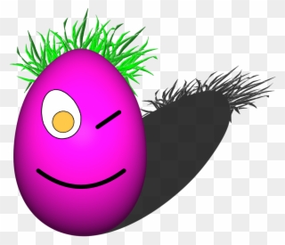 Egg,easter - Smiley Clipart