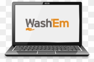Wash'em App - Netbook Clipart