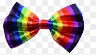 934 X 519 5 - Rainbow Bow Tie Png Clipart