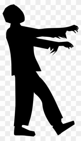 Download Free Png Zombie Silhouette Clip Art Download Pinclipart