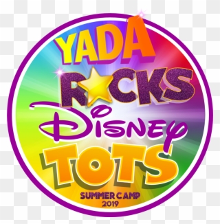 Yada Rocks Disney Tots Logo Final Smaller - Circle Clipart