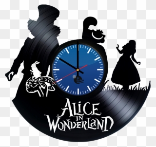 Alice In Wonderland Clock Png - Alice In Wonderland Clipart