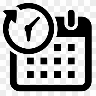 University Of Involvement - Schedule Icon Clipart