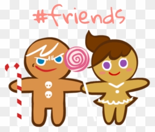 Friends Gingerbreadcookies Cookierun Cookierunovenbreak - Cookie Run Characters Clipart