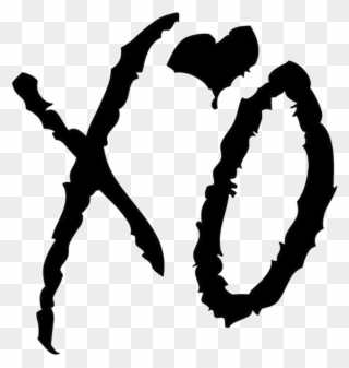 Xo Theweeknd Stickers Music Rap Ovoxo Logo Xotourlife - Xo Decal Clipart