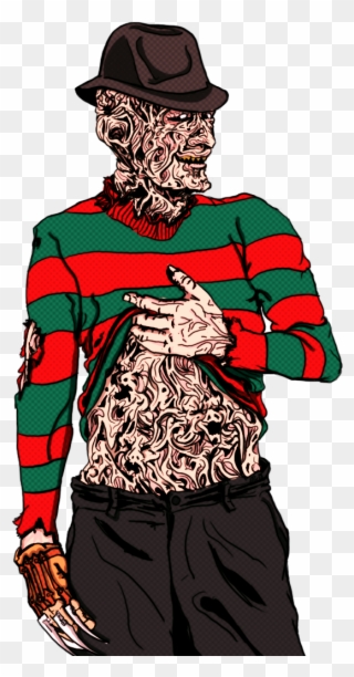 Freddy Model Shot V2 - Illustration Clipart