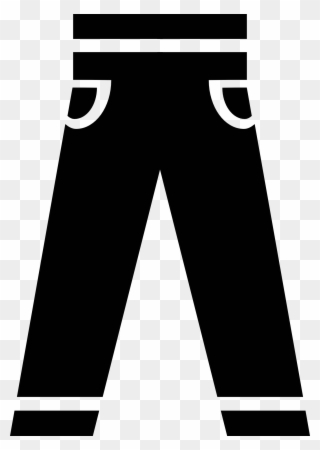 Pant Clipart Uniform Pants - Black Trousers Clip Art - Png Download