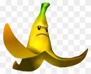 Giant Banana - Mario Kart Double Dash Big Banana Clipart