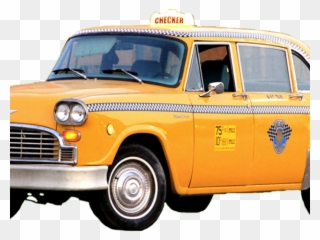 Taxi Cab Clipart Ny Taxi - 1981 Checker Marathon Custom 4 Door Sedan Taxi Cab - Png Download