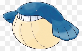 Blue Whale Clipart Walrus - Pokemon Wailmer - Png Download