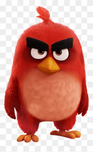 Angry Bird Movie Red Bird Clipart