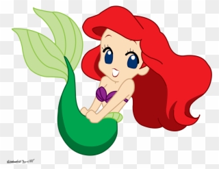 Little Mermaid Iphone Clipart - Disney Princess Cartoon Drawing - Png Download